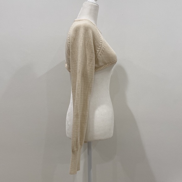 MEET ME CROPPED KNIT TOP - Picture 6 of 6